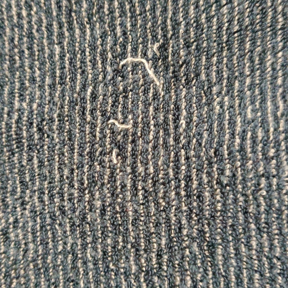 VGUC Terry cloth striped hoodie - Picture 3 of 5